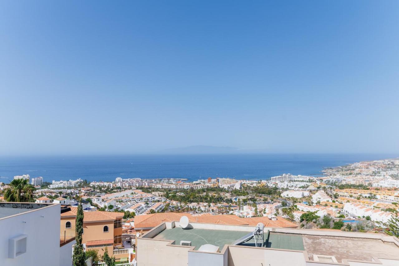 Sunset White Villa - Ocean View, Jakuzzi, Heated Pool, Air-Conditioning, Grill Playa de las Americas  Exterior foto